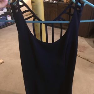 Navy dress